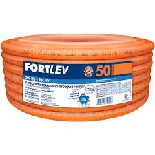 ELETRODUTO CORRUG. REFOR. LARANJA   3/4 - 50MT FORTLEV