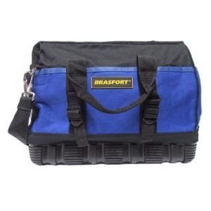 BOLSA P/ FERRAMENTAS 23 BOLSOS FUNDO BORRACHA BRASFORT 7563