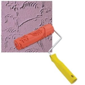 ROLO TEXT. EMBORR.  FLORAL  ROMA R.80318