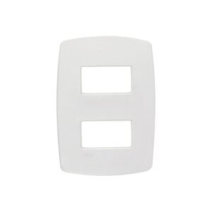 PLACA 4X2 P/ 2 MOD. DISTAN. PEROLA RADIA R703004