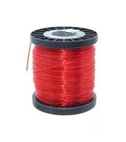 FIO DE NYLON 1,80MM REDONDO 2 KG 690M VERMELHO  SPIN  VULCAN