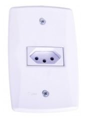 TOMADA 2P + T 10A MARMORE RADIAL 1808113