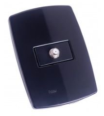 PLACA C/ CONECTOR P/ ANTENA PEROLA NEGRA RADIAL 1405004