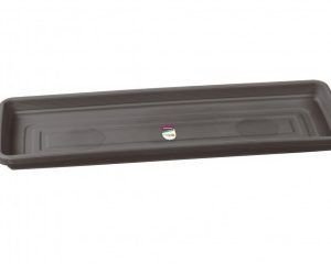 PRATO FLOREIRA 48CM PLASTICO CINZA   PRIMAFER  ATLAS