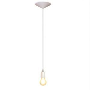 CASCATA 1 PENDENTE 40W E-27 1,2 M BRANCO ILUX EC301BR12