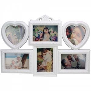 PORTA RETRATO A2 6 FOTOS 10X15 13X13 15X10 CLINK CK1777