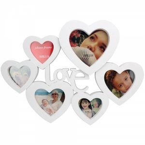 PORTA RETRATO LOVE 6 FOTOS 9X9 13X13 15X15 CLINK CK1771