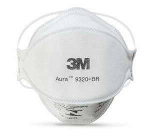 RESPIRADOR DESCARTAVEL AURA REF 9320+BR   3M 3M85173