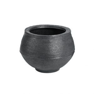 VASO BOJADO RUSTICO PRETO 25 X 25 UNIAO U3326P