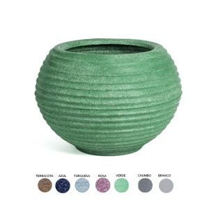 VASO BROMELIA MEDIO 35 X 30 VERDE UNIAO U3328V