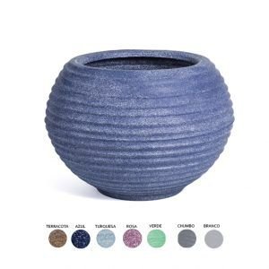 VASO BROMELIA GRANDE 36 X 35 ROXO UNIAO U3329R