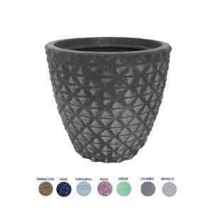 VASO DIAMANTADO MEDIO 38 X 35 PRETO UNIAO U3397P