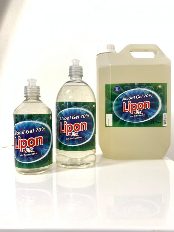 ALCOOL GEL 70 5 LITROS LIPON 236201