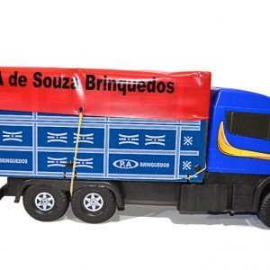 CAMINHAO CARROCERIA LONA PLASTICO E MADEIRA 26X70CM PA168