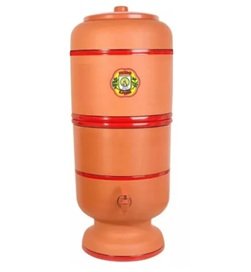 FILTRO TRADICIONAL (BARRO)  6 LT  (1 VELA)   N.3  SANTA RITA