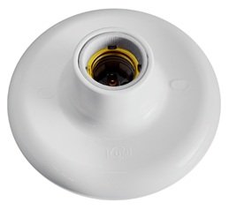 PLAFON  BRANCO  C/RECEPTACULO DE LOUCA IMPORT ILUMI I.180931