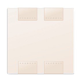 PLACA 4X4'' SEM FURO SL  RADIAL 1701017