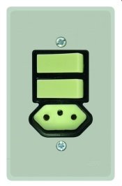 INTER. EMB. 2 TECLAS C/TOMADA CZ RADIAL 1801122