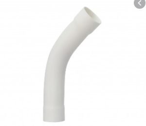 CURVA LONGA 45 ESGOTO 100MM  PLASTL/AKATO A.24323