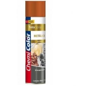 TINTA SPRAY METALICA COBRE 400 ML CHEMICOLOR B680106
