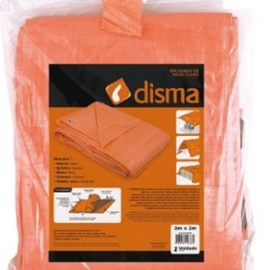 LONA POLIETILENO  LARANJA.  5 X 5M DISMA D.055L0