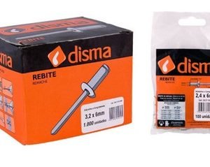 REBITE 4,0 X 8,00MM C/100   DISMA D140080