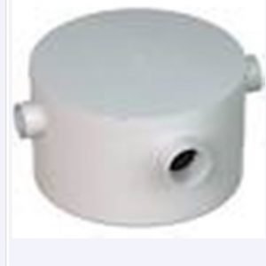 CAIXA GORDURA 250X172X50MM REDONDA C/GRELHA  HERC H2301