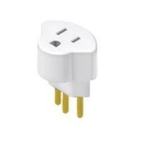 PINO ADAP. 2P+T CHATO BIP. BRANC ILUMI I.1221