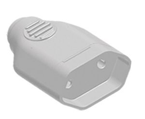 PINO FEMEA BIPOLAR 20A  PRETO ILUMI I.1421