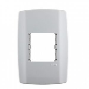 PLACA 4X2 1 MOD TECLA LARG C/ SUPO SLIM I.82090