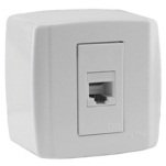 TOMADA REDE INFORMAT RJ45 SLIM BOX ILUM I.8464