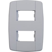 PLACA  4 X 2   2 MODULOS SEP.  LEV  ILUM I.8708