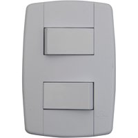 INTERRUPTOR  2 TECLAS SIMPLES  LEV  ILUMI I.8718