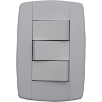 INTERRUPTOR  3 TECLAS SIMPLES  LEV  ILUMI  I.8719