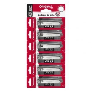 KIT CORTADOR DE UNHA C/6 UN ORIGINAL LIN OR0719