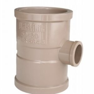 TEE RED. SOLD 50 X 20 MM PLASTILIT PL02012
