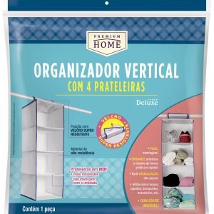 ORGANIZADOR VERTICAL 4 PRAT.  30X30X80 TNT PLAST LEO   PL464