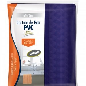 CORTINA BOX PVC 0,20 3D LISA 1,35X2 PLEO PL601