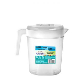 VASO QUADRADO 2,1 LTS AREIA PLASMONT PM812