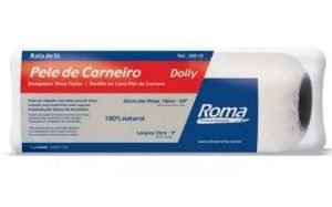 ROLO LA PELE CARNEIRO  23CM  DOLLY  ROMA  R.28519
