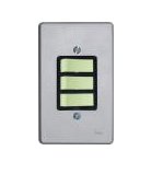 INTERRUPTOR  EMB. 3 TECLAS CINZA PRATA  RADIAL R01004