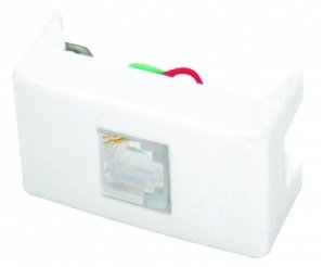 MODULO RJ 11  4 VIAS PEROLA RADIAL R404002