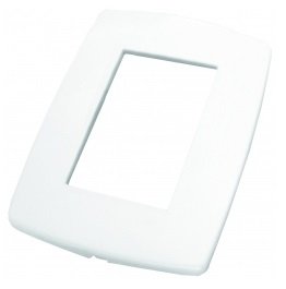 PLACA 4X2 P/ 3 MODULOS PEROLA RADIAL R703001