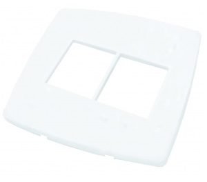 PLACA 4X4 P/ 4 MODULOS PEROLA RADIAL R703007