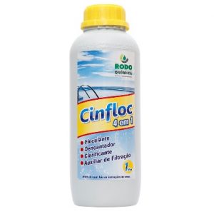 CINFLOC  1 LITRO  (CLARIFICANTE E FILTRAGEM) RODOQUIMICA