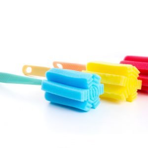 LAVADOR COPOS C/ESPONJA 7281 24CM TIJUCA RT01921