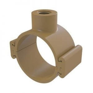 COLAR TOMADA PVC  C/TRAVAS   40 X 3/4   TIGRE