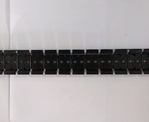 SUPORTE DISJUNTOR(TRILHO)  DIN 32CM (C/16 UNI) POLICARBONATO