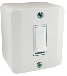 INTERR.  1 TECLA  PARALELA  BRANCA  S/X  RADIAL  R902005