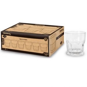 COPO 310 ML LINHA JADE JOGO C/6 SL0864